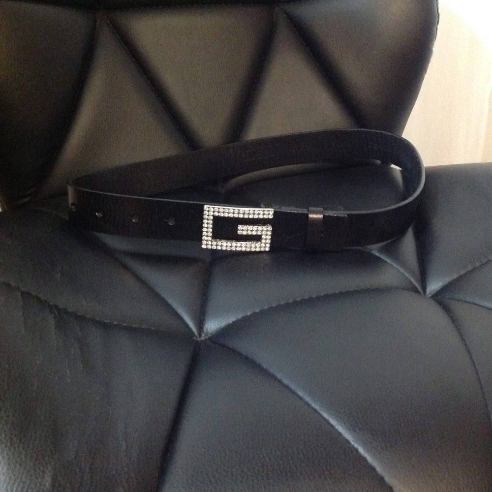 Guess Rhinestone Waist Belt